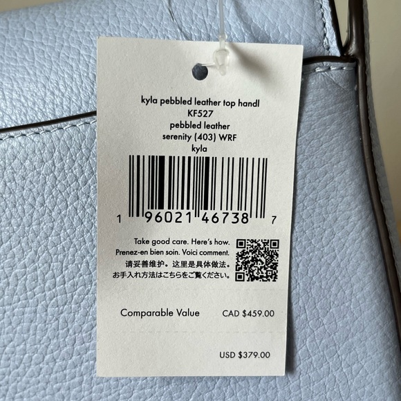 ♠️Kate Spade Kyla Top Handle Saddle Bag - Picture 7 of 14